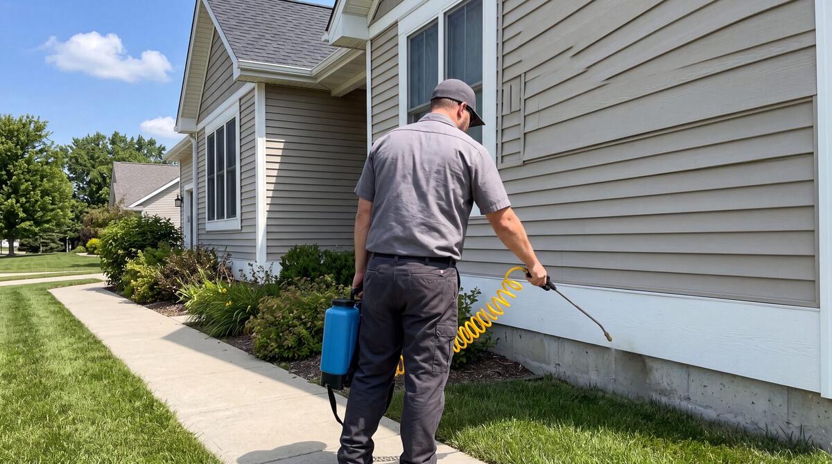 Exterior perimeter treatment